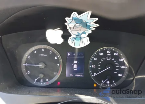 2016 Hyundai Sonata Sport из США, поврежденный, VIN 5NPE34AF6GH277790